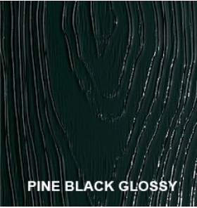 Pine black glossy