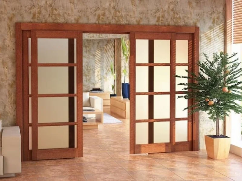 Двойные двери - добавьте больше креатива в жилое пространство