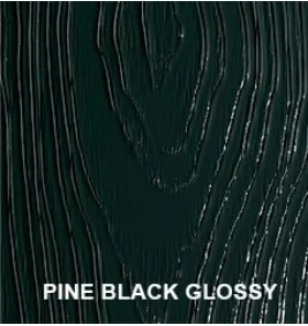 Pine black glossy