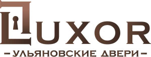 Логотип фирмы Ульяновские двери Luxor