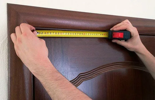 Как снять размеры межкомнатной двери?