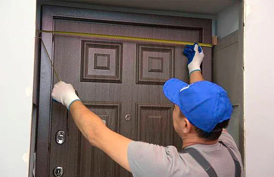 Как снять размеры входной двери