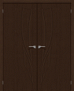 Фото -   Межкомнатная дверь "Мастер-9", пг, 3D Wenge   | фото в интерьере