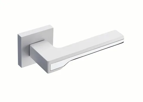 Ручка Fantom "Адель" матовый белый/хром блестящий