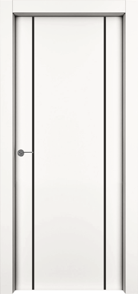 Межкомнатная дверь "1001-М2", пг, белый