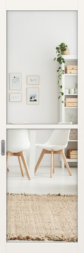 Перегородка  модель 102.22, Зеркало/Зеркало