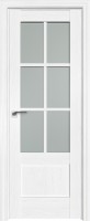 Фото -   Межкомнатная дверь "103х", по, пекан белый   | фото в интерьере
