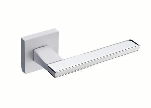 Ручка Fantom "Ирма" мат.белый/хром блест.