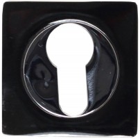 Фото -   Накладка на цилиндр Vantage, ET02BN/CP черный никель/хром   | фото в интерьере
