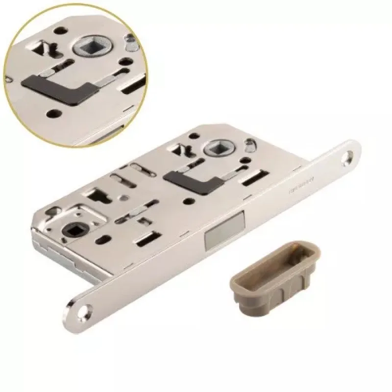 Замок сантехнический магнитный ADDEN BAU, WC-5096 MAG NICKEL