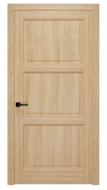 Фото -   Межкомнатная дверь М 08 пг массив сосны, под окраску   | фото в интерьере