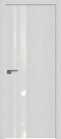 Фото -   Межкомнатная дверь 16ZN, кромка ABS, монблан   | фото в интерьере