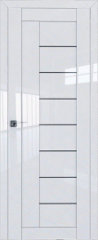 Фото -   Межкомнатная дверь 17L,  белый люкс   | фото в интерьере