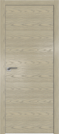 Фото -   Межкомнатная дверь 1NK, Дуб Скай Крем, кромка матовая   | фото в интерьере