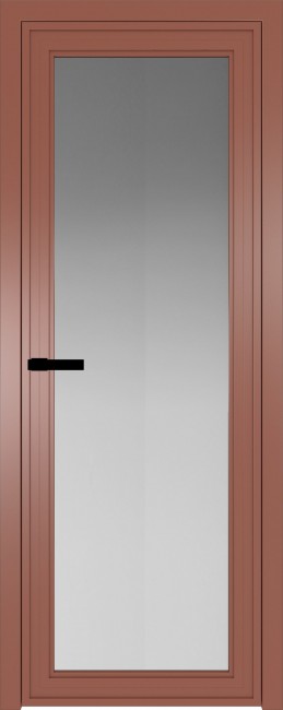 Фото -   Межкомнатная дверь AGP-1, бронза, стекло закаленное 4 мм   | фото в интерьере