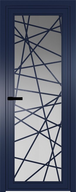 Фото -   Межкомнатная дверь AGP-1, стекло закаленное 6 мм Рисунок4   | фото в интерьере