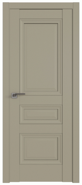 Фото -   Межкомнатная дверь 2.114U, ШеллГрей   | фото в интерьере
