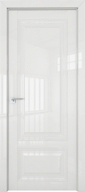 Фото -   Межкомнатная дверь 2.102L, белый люкс   | фото в интерьере