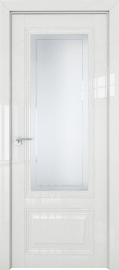Фото -   Межкомнатная дверь 2.103L, белый люкс   | фото в интерьере