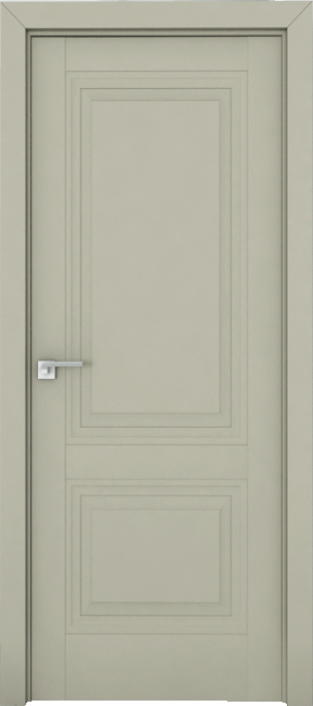 Фото -   Межкомнатная дверь 2.112U, манхеттен   | фото в интерьере