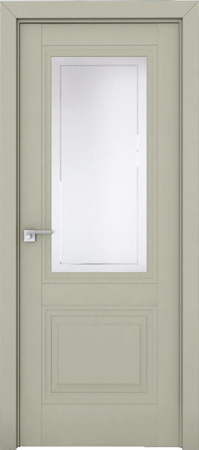Фото -   Межкомнатная дверь 2.113U, манхеттен   | фото в интерьере