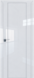 Фото -   Межкомнатная дверь 20L, пг, белый люкс   | фото в интерьере