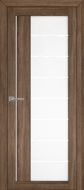 Фото -   Межкомнатная дверь "2112", по, серый велюр   | фото в интерьере