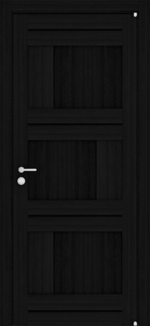 Фото -   Межкомнатная дверь "2180", пг, шоко велюр   | фото в интерьере