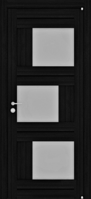 Фото -   Межкомнатная дверь "2181", по, шоко велюр   | фото в интерьере