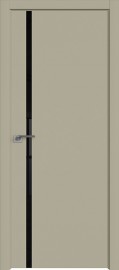 Фото -   Межкомнатная дверь "22 Е", Шеллгрей, кромка 4 стор. ABS   | фото в интерьере