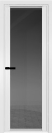 Фото -   Межкомнатная дверь AGP-2, белый матовый, стекло закаленное 6 мм   | фото в интерьере