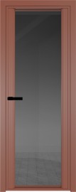 Фото -   Межкомнатная дверь AGP-2, бронза, стекло закаленное 6 мм   | фото в интерьере