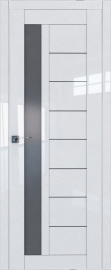 Фото -   Межкомнатная дверь 37L, белый люкс   | фото в интерьере
