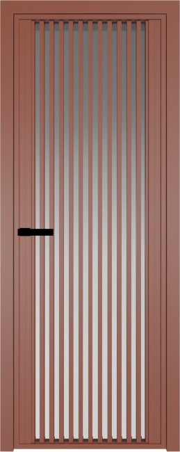 Фото -   Межкомнатная дверь AGP-3, бронза, стекло закаленное 6 мм   | фото в интерьере