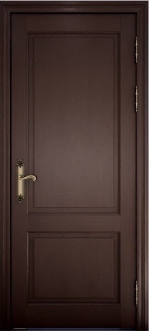 Фото -   Межкомнатная дверь "40003", пг, дуб французский   | фото в интерьере