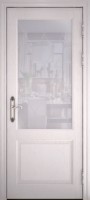 Фото -   Межкомнатная дверь "40004", по, ясень перламутр   | фото в интерьере