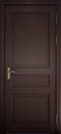 Фото -   Межкомнатная дверь "40005", пг, дуб французский   | фото в интерьере