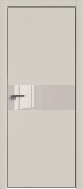Фото -   Межкомнатная дверь "4 Е", Магнолия, мат. с 4-х сторон   | фото в интерьере