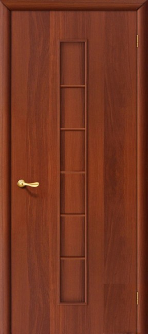 Фото -   Межкомнатная дверь "Лесенка", пг, итальянский орех   | фото в интерьере