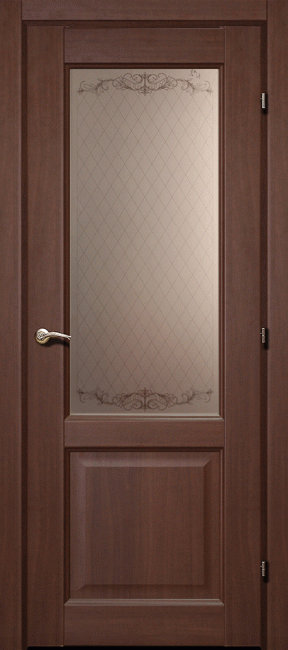 Фото -   Межкомнатная дверь 6324 Танганика Стекло Пико   | фото в интерьере