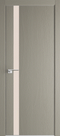 Фото -   Межкомнатная дверь 6ZN, стоун, кромка матовая с 4х сторон   | фото в интерьере