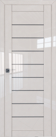 Фото -   Межкомнатная дверь 73L, магнолия люкс   | фото в интерьере