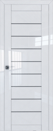 Фото -   Межкомнатная дверь 73L, белый люкс   | фото в интерьере