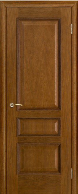 Фото -   Межкомнатная дверь "Вена", пг, античный дуб   | фото в интерьере