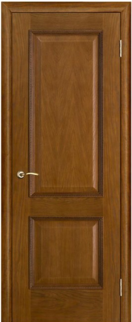 Фото -   Межкомнатная дверь "Шервуд", пг, античный дуб   | фото в интерьере