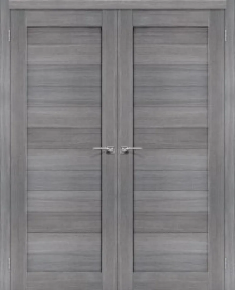 Двойная распашная дверь Порта-21 Grey Melinga