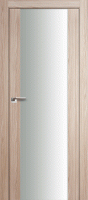Фото -   Межкомнатная дверь "8X", белый триплекс, капучино мелинга   | фото в интерьере