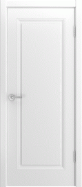 Фото -   Межкомнатная дверь "Bellini-111", пг, белый   | фото в интерьере