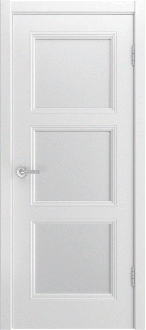 Фото -   Межкомнатная дверь "Bellini-333", по, белый   | фото в интерьере