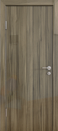 Фото -   Межкомнатная дверь ДГ-500, сосна глянец   | фото в интерьере